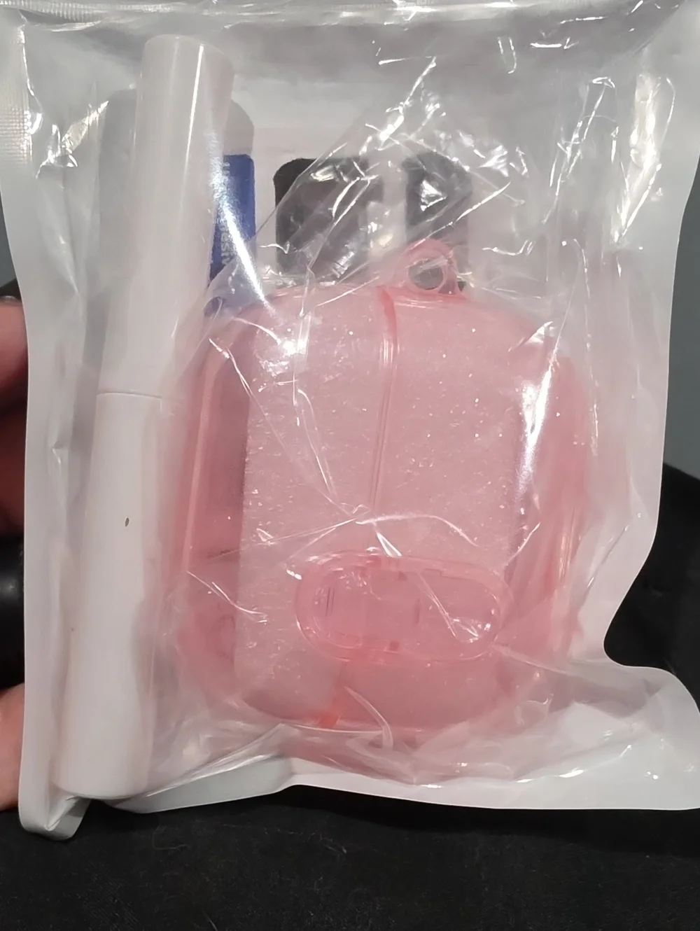 Samsung Galaxy Buds Pro 3 Pink Earbuds Case w/Carabiner-Compact Protective Cover